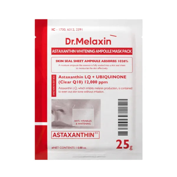 ASTAXANTHIN BRIGHTENING AMPOULE MASK PACK