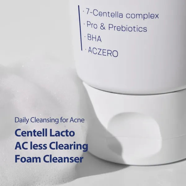 Centell Lacto AC Less Clearing Foam Cleanser