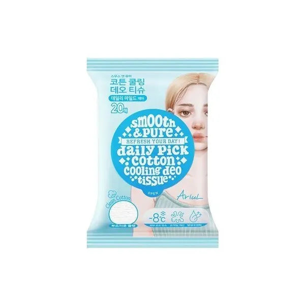 Daily Pick Cotton Cooling Deo Tissue