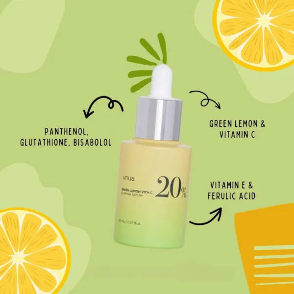 Green Lemon Vita C Blemish Serum