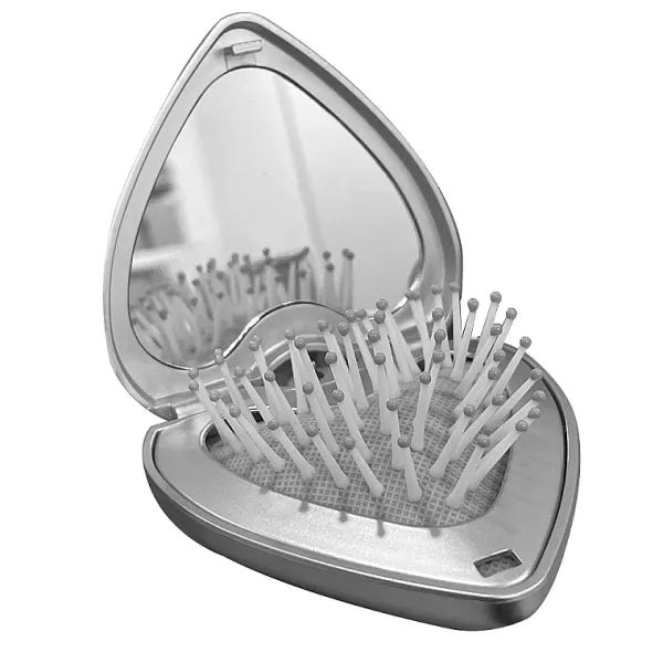 Heart Brush (Silver)