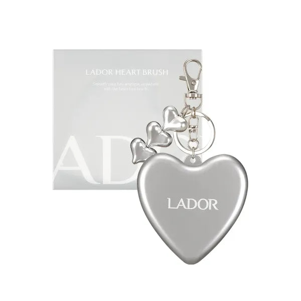 Heart Brush (Silver)