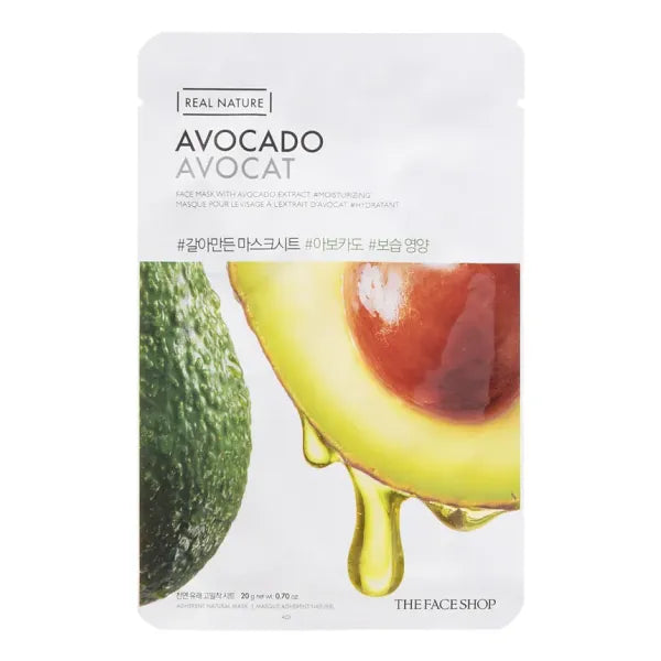 Real Nature Avocado Mask Sheet