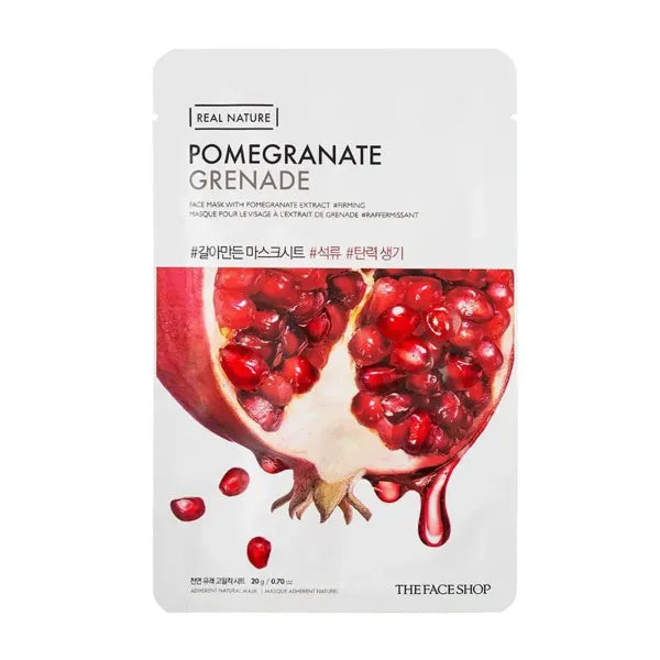 Real Nature Pomegranate Face Mask