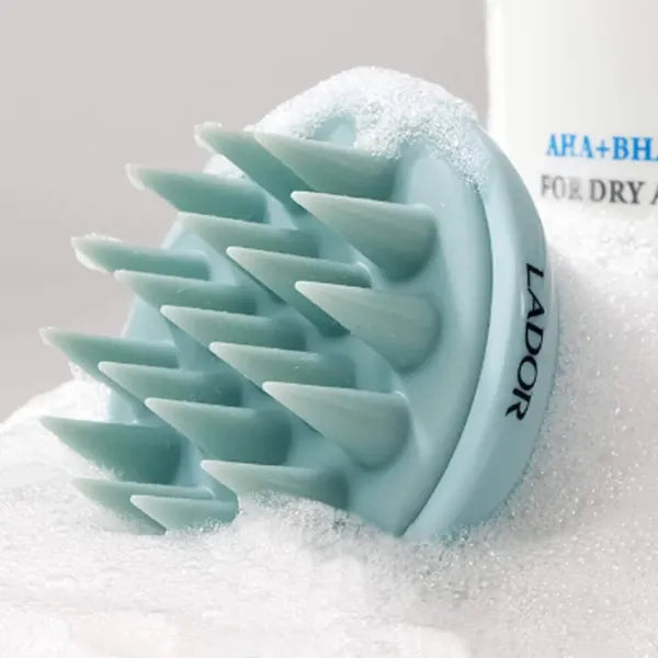 Scalp Massenger Shampoo Brush (Blue)