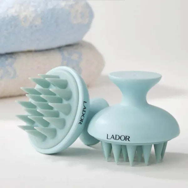 Scalp Massenger Shampoo Brush (Blue)